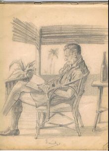 The drawing labelled \'Frank\' that has everyone in Bowen asking \