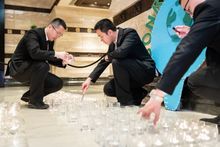 Conrad Macao celebrated Earth Hour 2019 with 216 candles illuminating its hotel lobby. 