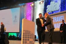 NTIA with Nicholas Zaferis accepting the Hertz Award