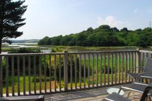 Stunning elevated views from the suspended balcony provide a picture perfect location for artists to capture the ever changing t