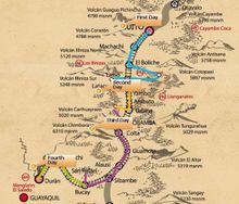 Route Of Tren Crucero