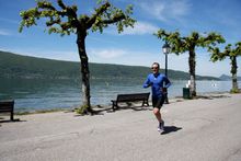 Running By The Lake