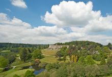 Summer Aerial Shot Of The Bovey Castle Estate