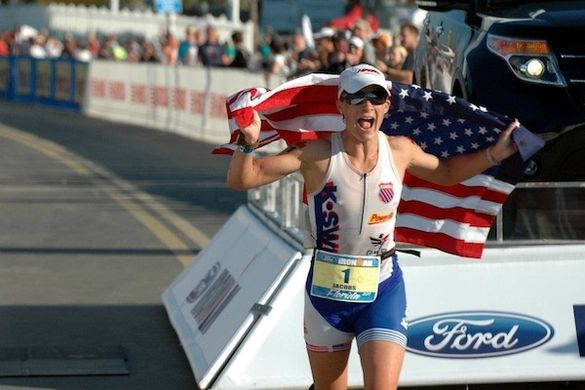 2-Time Ironman Florida Champion Jessica Jacobs travels with RaceQuest