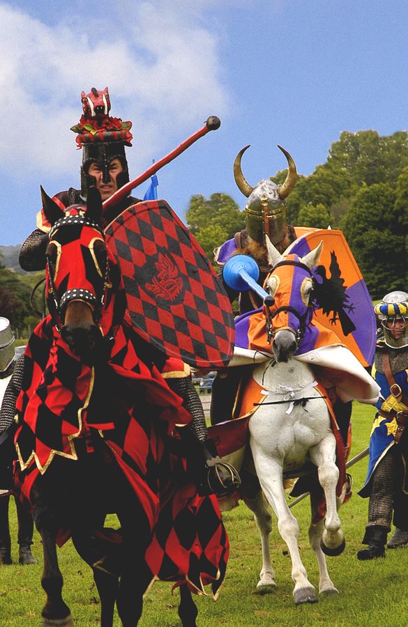 Jousting At Hever Castle
