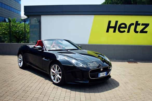 Jaguar F-TYPE at Hertz