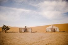 Glamping in Erg Chigaga 