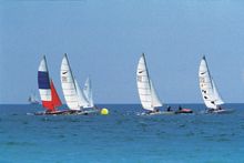 Sailing At Carlyon Bay