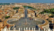 St Peter Rome Francigena