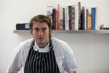 Neville Merrin In The Kitchens Of The Roxburghe Hotel, Kelso