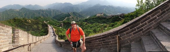Ken Duncan on the Great Wall