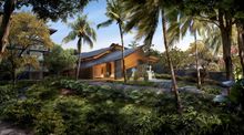 Artists Rendering RIMBA Jimbaran Bali lobby entrance