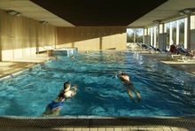 Indoor Pool At Vilanova Park