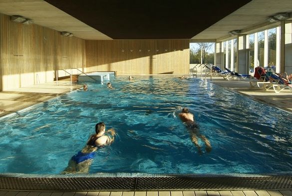 Indoor Pool At Vilanova Park