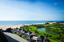 View of resort from Raffles Hainan guestroom