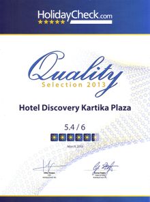 HolidayCheck Certificate