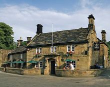 Exterior Of The Devonshire Arms At Beeley