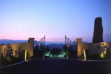 Gates At Dusk