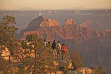 Family At Grand Canyon