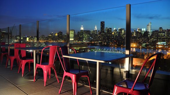 Z Rooftop at night 