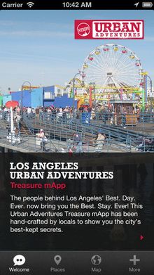 Los Angeles Urban Adventures Treasure mApp