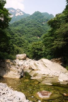 Little stream in Tangyu Valley
