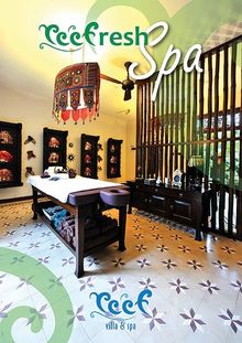 Ayurveda Spa Menu