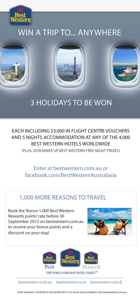 Best Western Competition Flyer