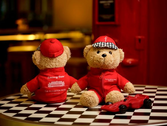 The Fullerton Hotel’s Limited Edition Racing Bear 