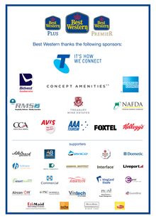 Best Western thanks its BWA Convention sponsors 