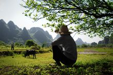 Resting Yangshuo-style