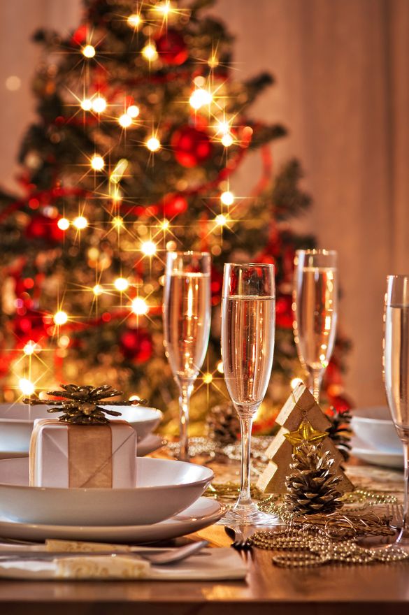Christmas setting