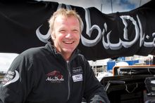 McDonald – now Performance Director for Abu Dhabi Ocean Race – full of admiration for Arabian dhows and their sailors. Credit Ia