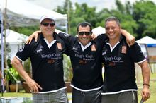 New Zealand All Black team - Robin Brook, Olo Brown, Charles Riechelmann