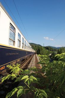 A Danube Express Leaves 