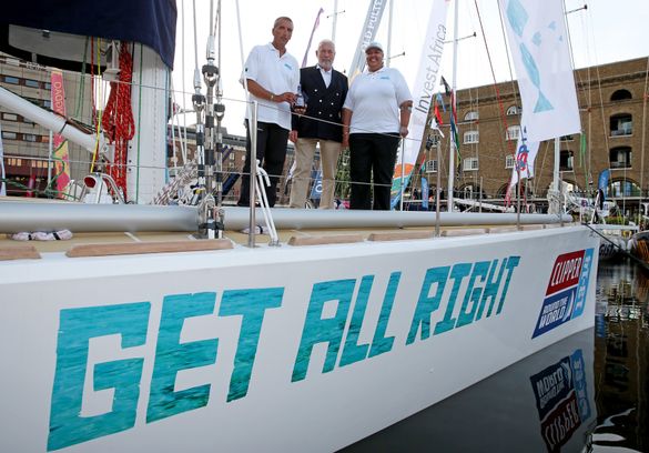 Pete Stirling, Sir Robin Knox-Johnston and High Commissioner