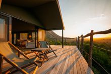 Safari Tent view