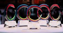 HM Awards trophies