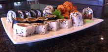 Sushi on offer at Feathers Restaurant