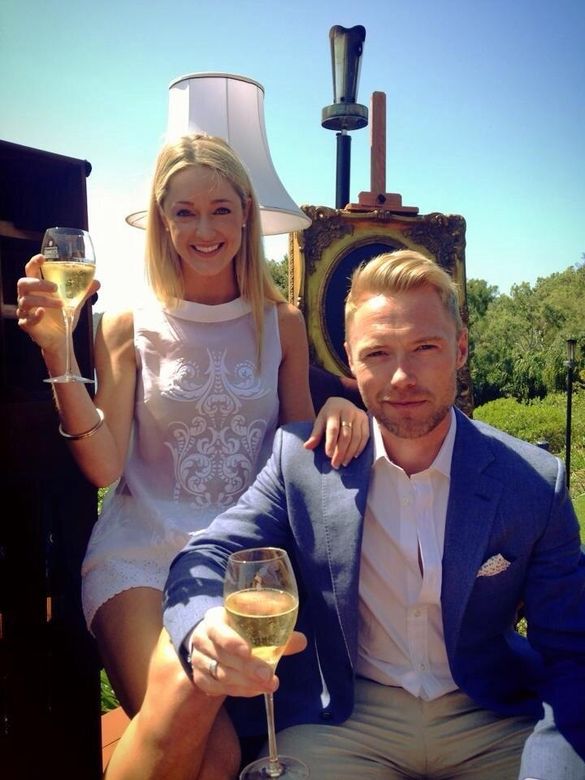 Ronan Keating And Storm Uechtritz On Hamilton Island