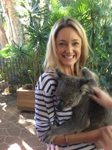 Storm Uechtritz And Koala, Hamilton Island