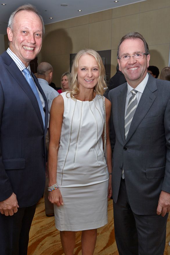 Image Credit (left To Right); Peter Tudehope, General Manager, Radisson Blu Hotel Sydney.  Charlotte Brandin, Executive Director