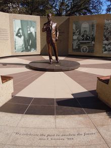 JFK Tribute in Fort Worth, Texas_Front