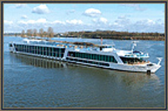 The MS Amadagio, One Of Six Ships In The AMAWATERWAYS Fleet