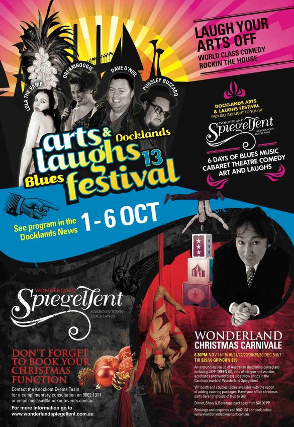 Docklands Arts, Laughs & Blues Festival