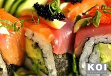 Koi Resturant food on offer