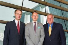 Left to right: George Tanasijevich, President and CEO of Marina Bay Sands; Nino Gruettke, Executive Director, ITB Asia and Benny