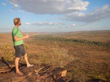 WAs best jobs winner Taste Master Rich Keam at Buddy s Point, El Questro Wilderness Park in WAs North West
