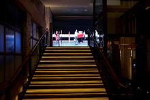 Pan No.5 (tangential acceleration) by Daniel Crooks. QT Sydney.