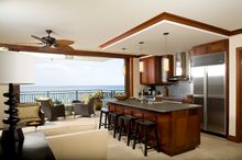  Villa suite including signature kitchen  designed by renowned Master Chef Roy Yamaguchi.